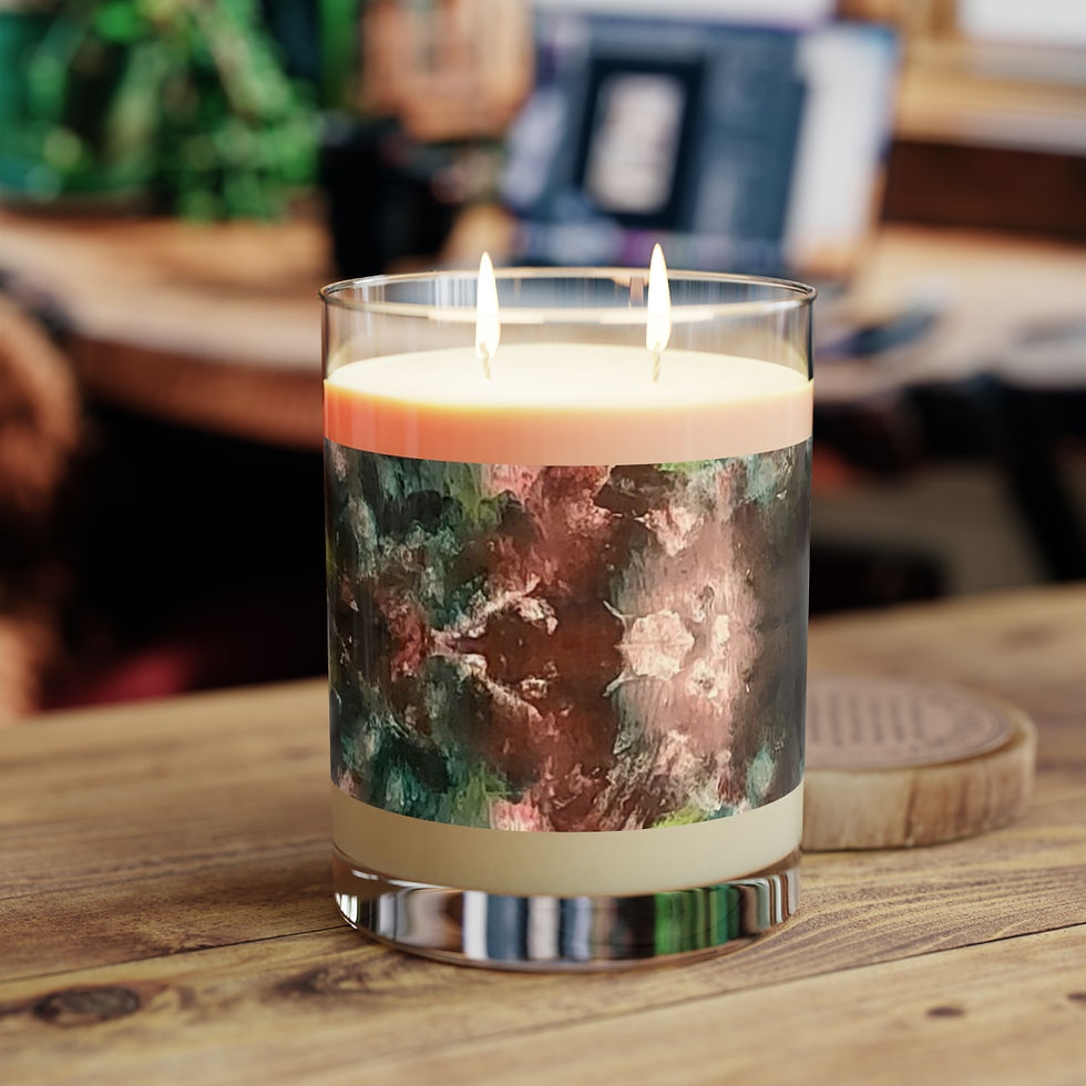 Thumbnail: Artistic Scented Candle - Full Glass, 11oz