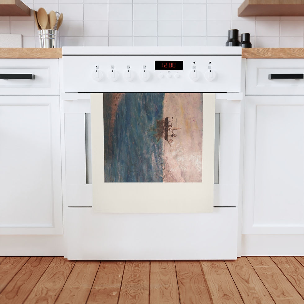 Thumbnail: Eco- Friendly Artistic Cotton Tea Towel