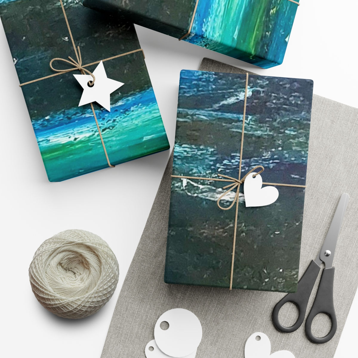 Eco- Friendly Artistic Gift Wrap Papers