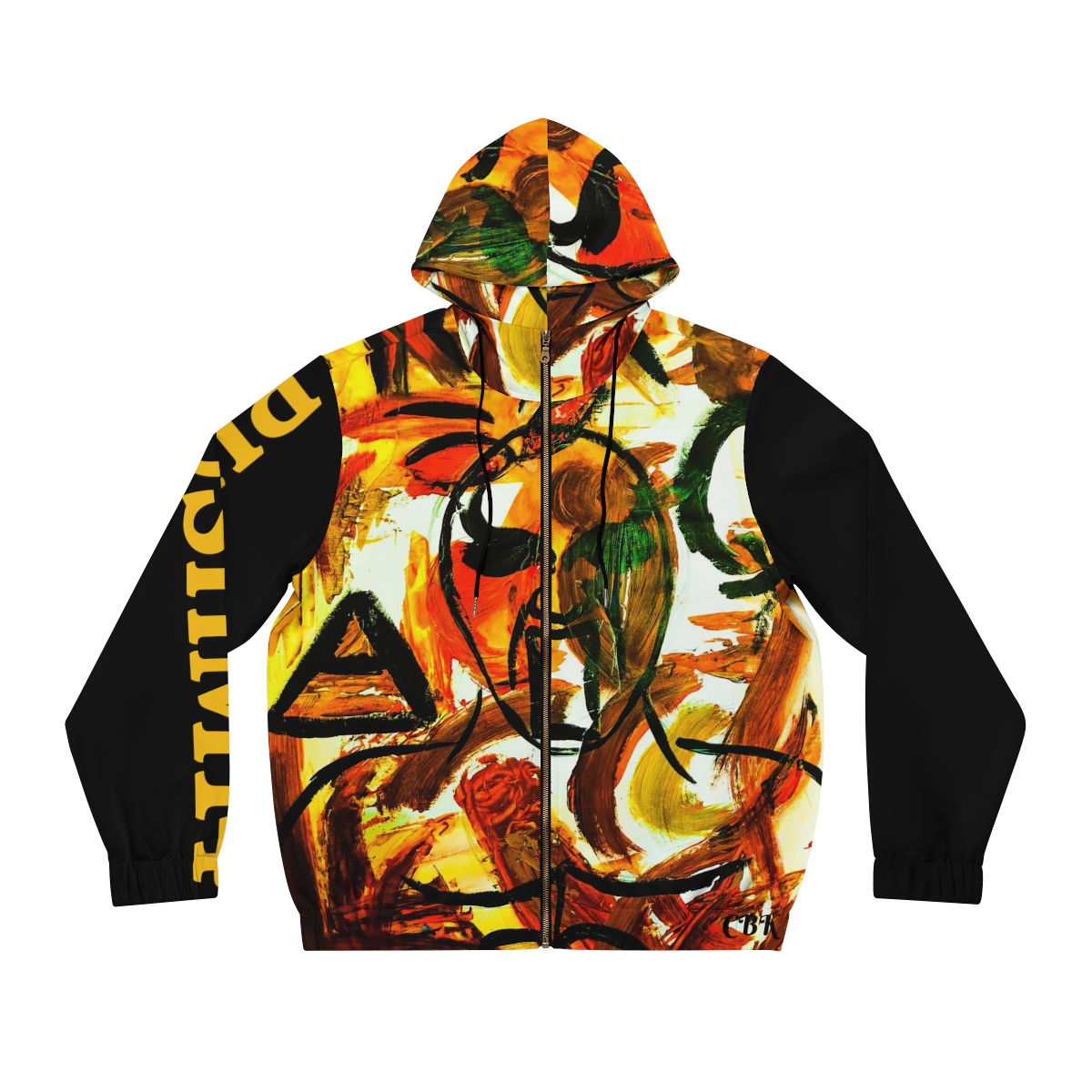 RUSHM14 by CBK- Men's Full-Zip Hoodie (AOP)