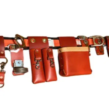 Hammer Holder Hi Viz Scaffold Leather Tool Belt Original QUality Heavy Duty