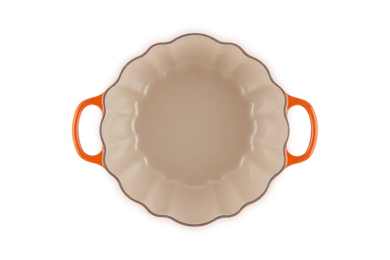 Thumbnail: Le Creuset Cast Iron Pumpkin Casserole 24cm 3.7L Flame