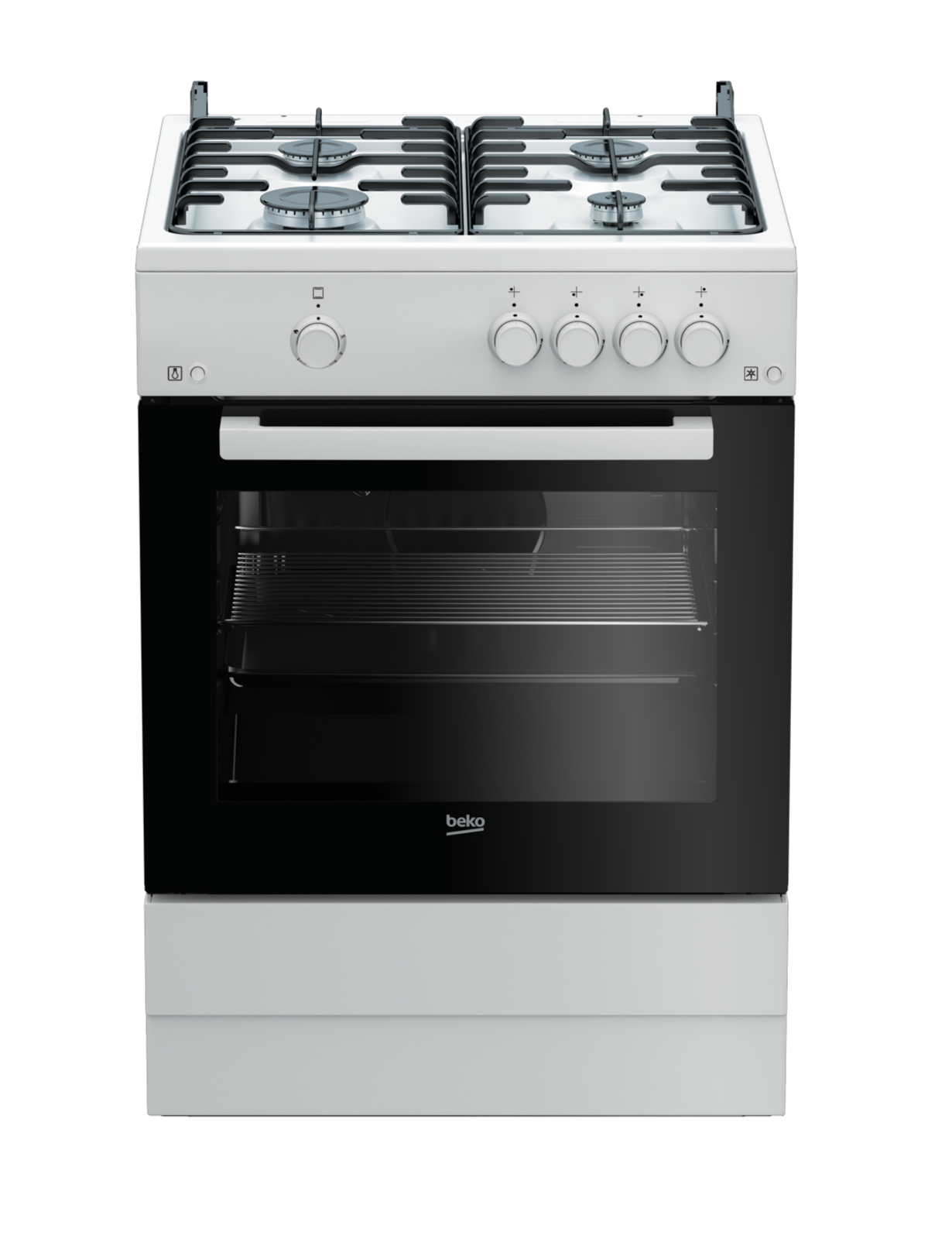 Beko Freestanding Gas Cooker 60x60cm White