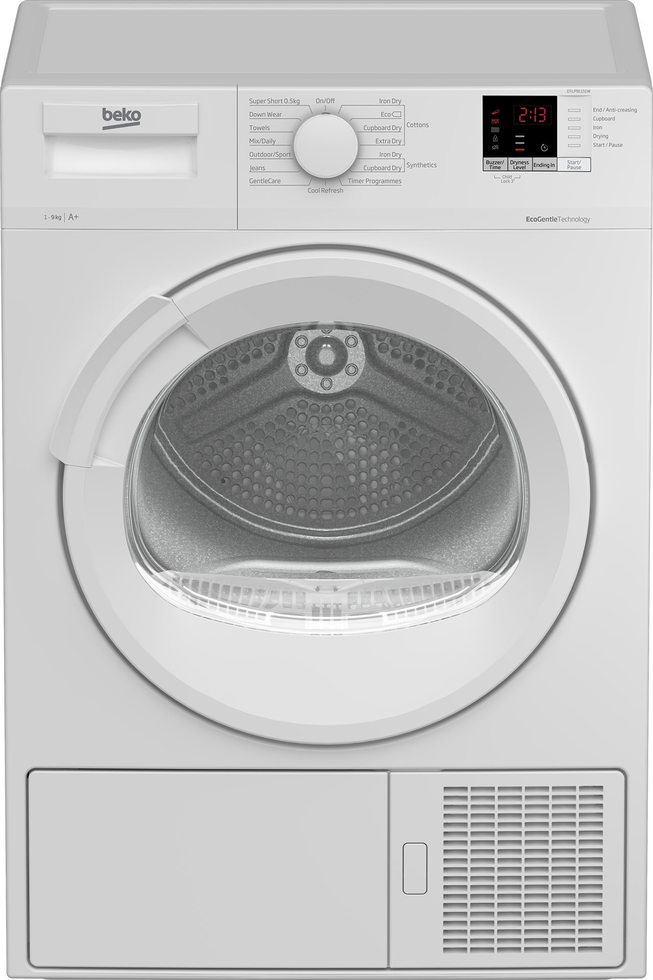 Beko Freestanding Tumble Dryer 9Kg With Sensor A+