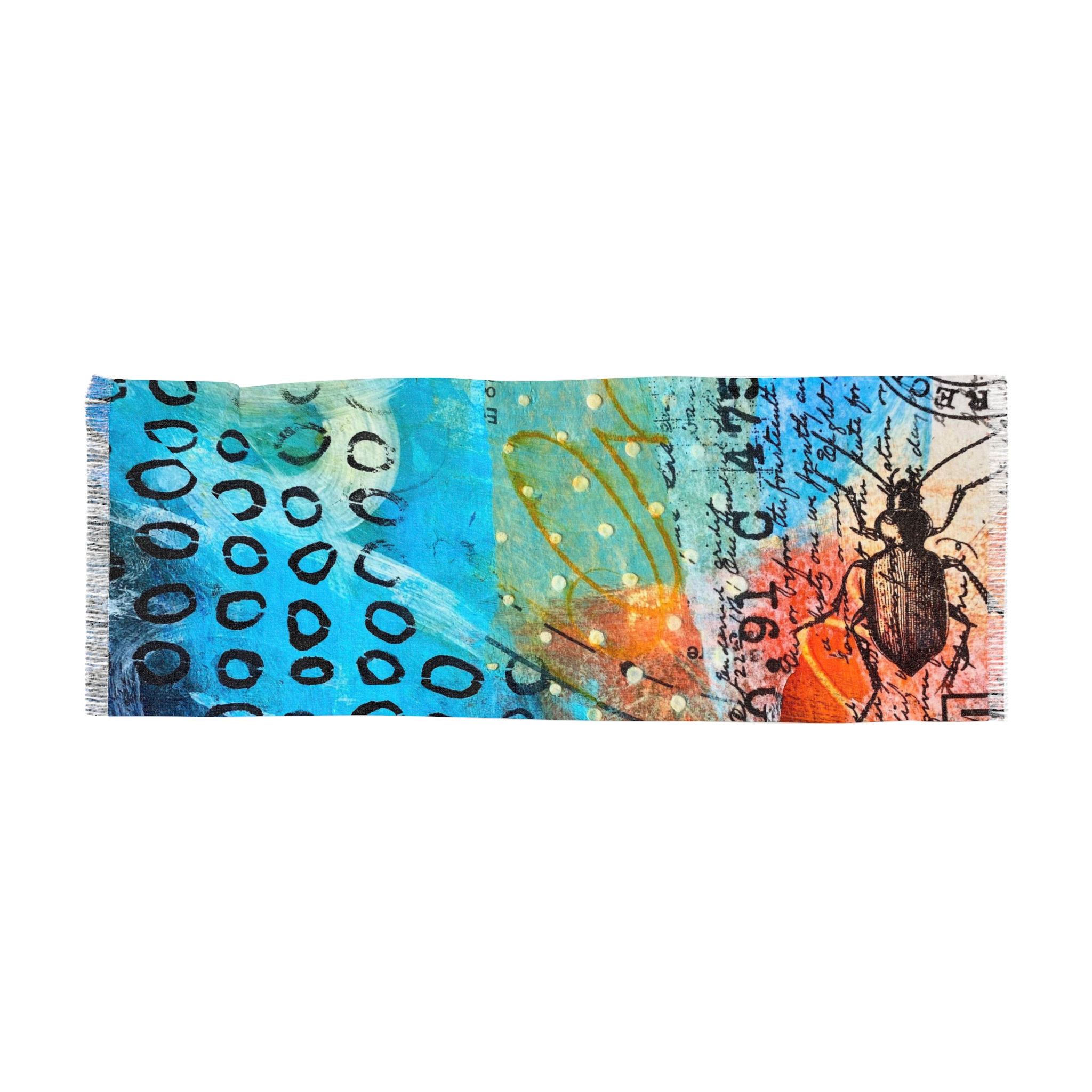 Beetle Collage Scarf