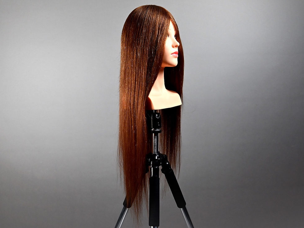 Thumbnail: RAPUNZEL | Training Head | 50% Human Hair | 50% Fiber | 26"