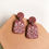 Thumbnail: Polymer Clay Dangly Earrings Stainless Steel (4)