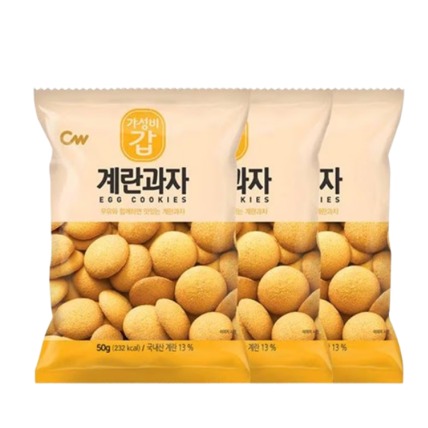Chungwoo Egg Crackers 3p (40g*3)*12