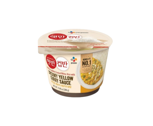 CJ Cooked White Rice with Curry 280g*18 | KS QUEENSLAND