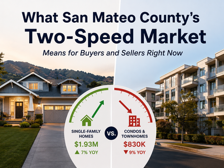 What San Mateo County's Two-Speed Market Means for Buyers and Sellers Right Now