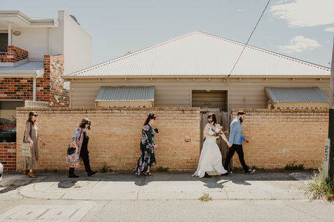 Urban Perth elopement by Sally Bruce Celebrant