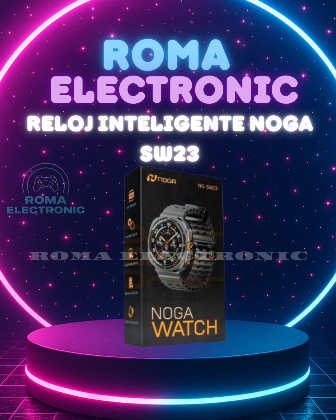 RELOJ INTELIGENTE NOGA SW23
