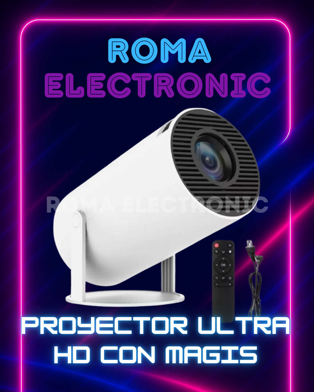 PROYECTOR ULTRA HD CON MAGIS