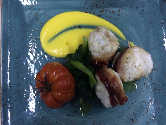Arranged Food and Objects