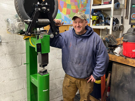 New "Toy" in the  shop!!! Hammer Time!!!