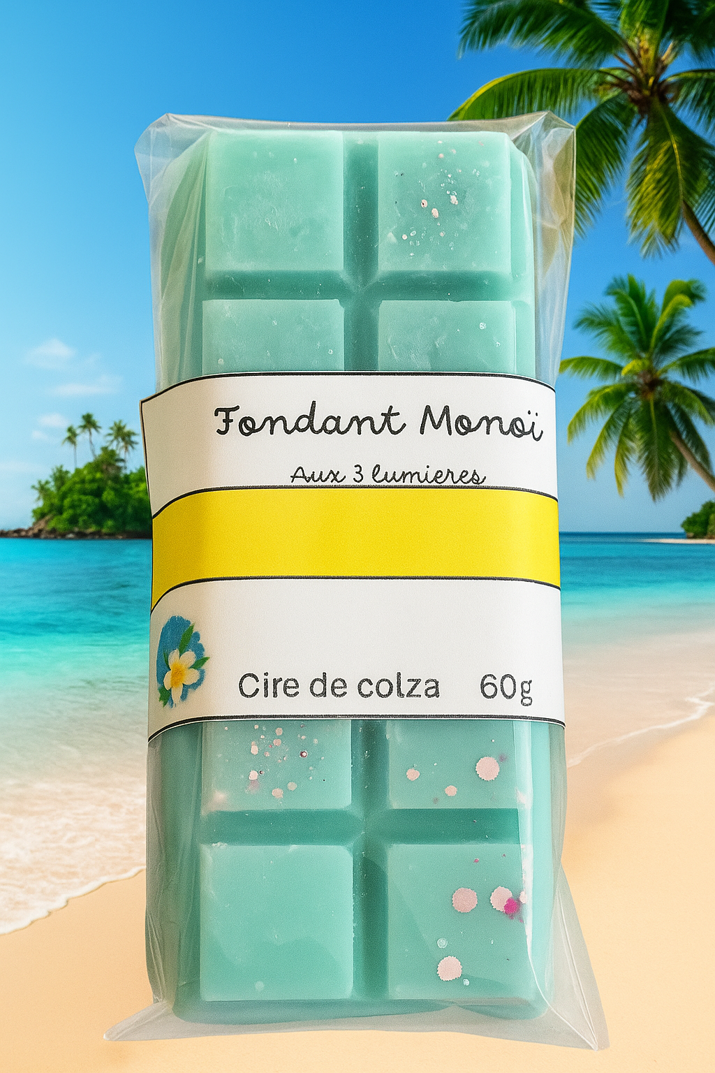 Tablette fondant monoï