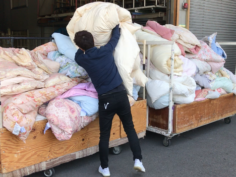 令和2年3月　羽毛ふとん100枚寄付します‼️