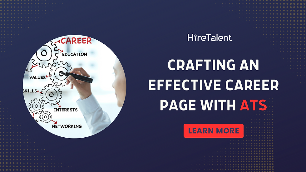 Crafting an effective career page with ATS