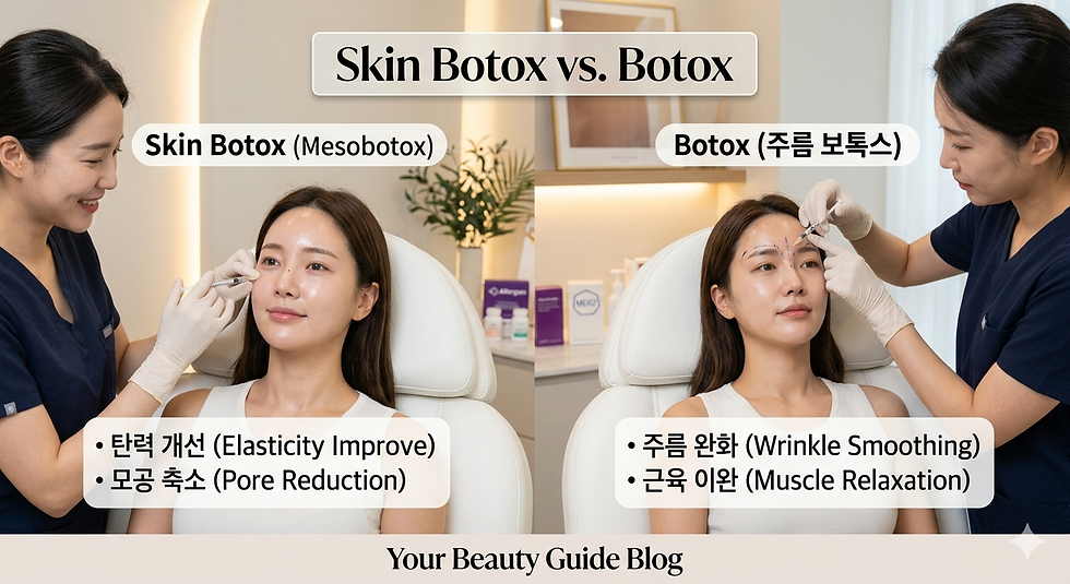 Comparing Skin Botox and Conventional Botox Trends in Korea