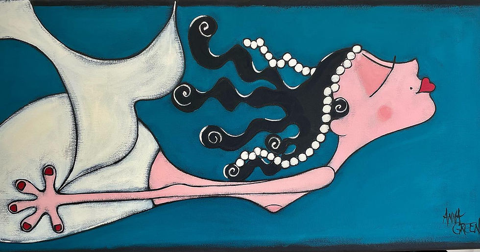 Live Painting at Karger Gallery in beautiful Elora!