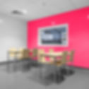 gloss fuchsia wall panels for use in offices