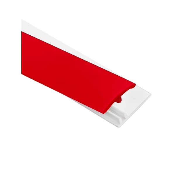 gloss ruby red two part transition trim