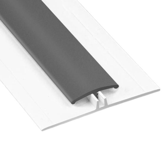 two part ash grey hygienic joint trim