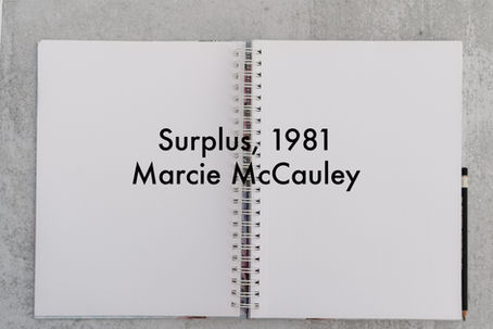 Surplus, 1981 by Marcie McCauley