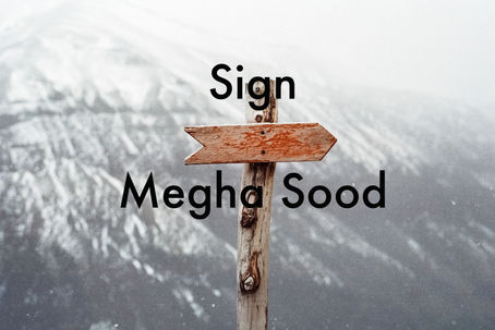 Sign Megha Sood