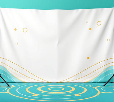 1960's retro back drop white teal gold blue dance cirlcles wavy lines disco_edited_edited.