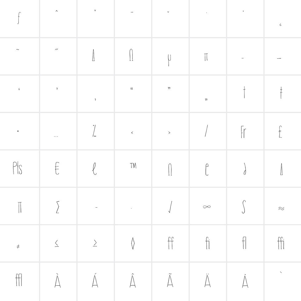 Thumbnail: Happy Cloud Light Font