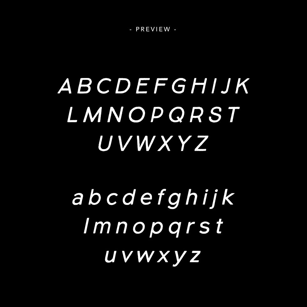 Thumbnail: Northwoods Italic Font