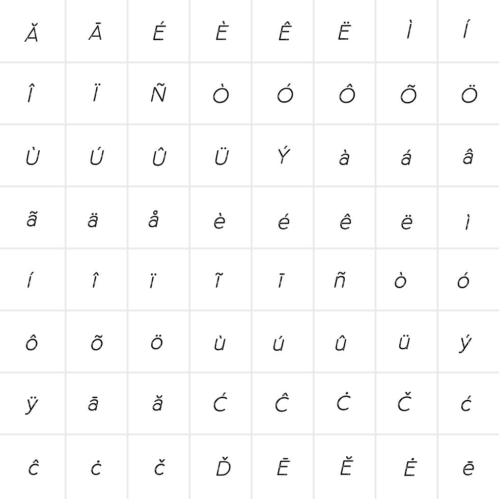 Thumbnail: Northwoods Roughest Light Italic Font