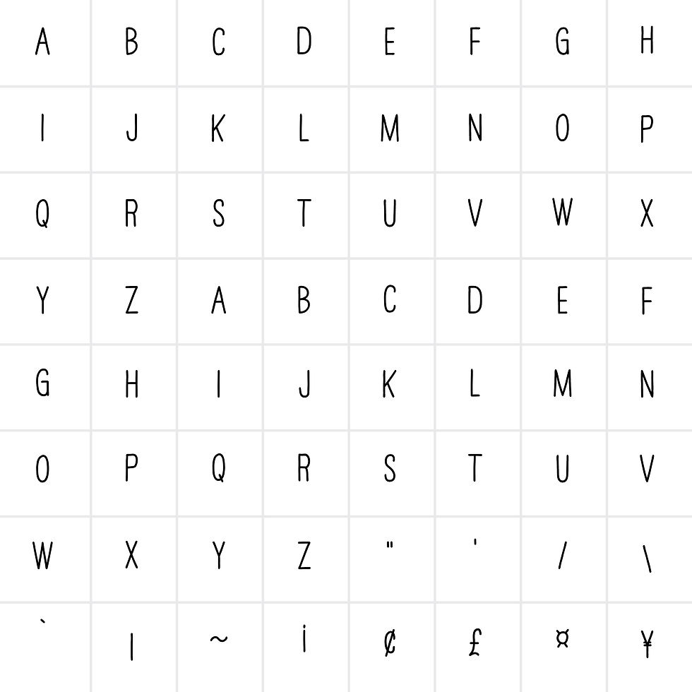 Thumbnail: Have A Nice Day Basic Bold Font