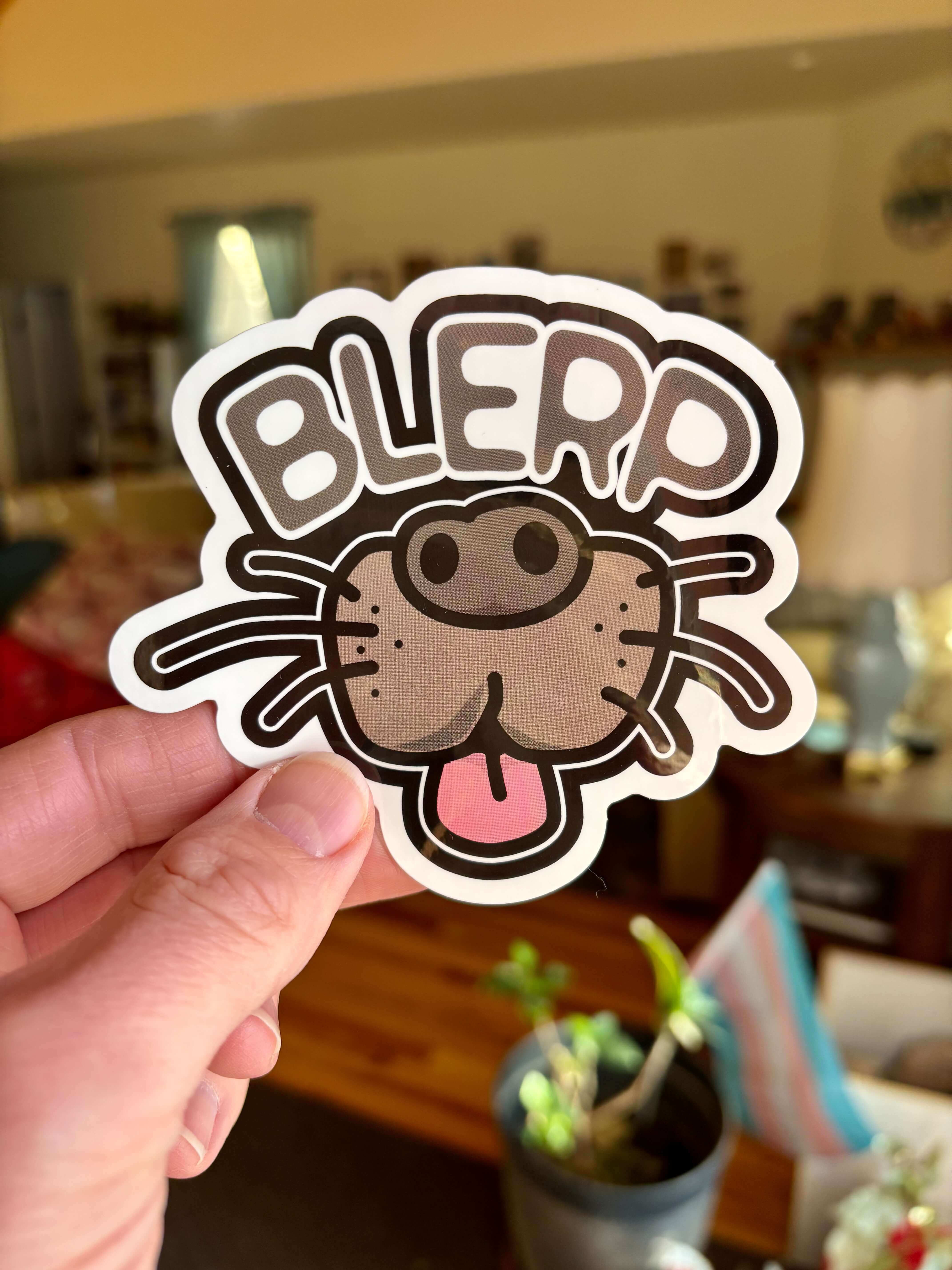 Dog Snoot BLERP Sticker