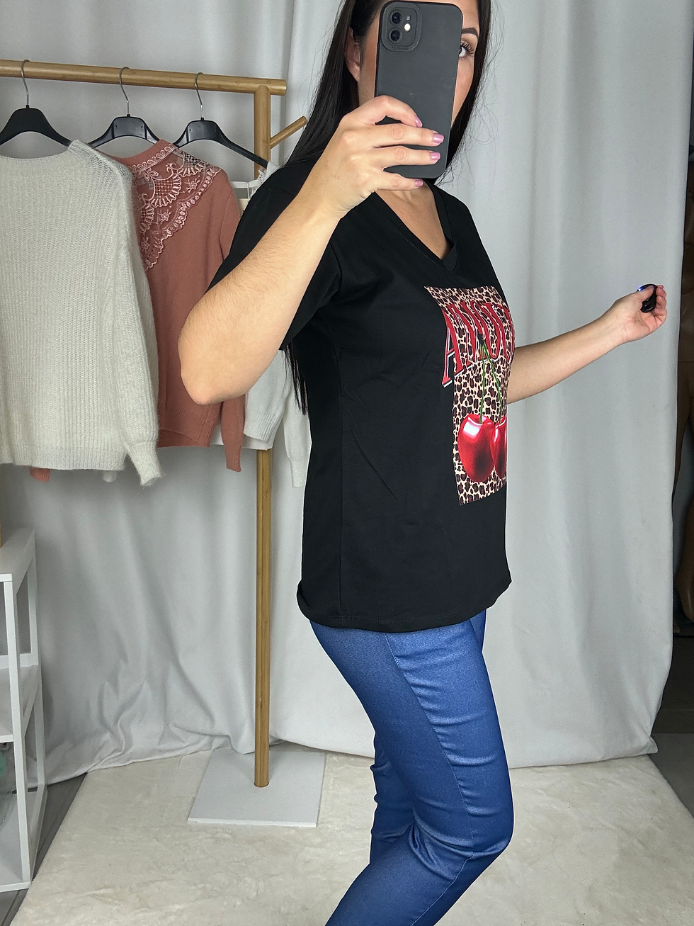 Miniature : T-Shirt Amour et Cerises TU