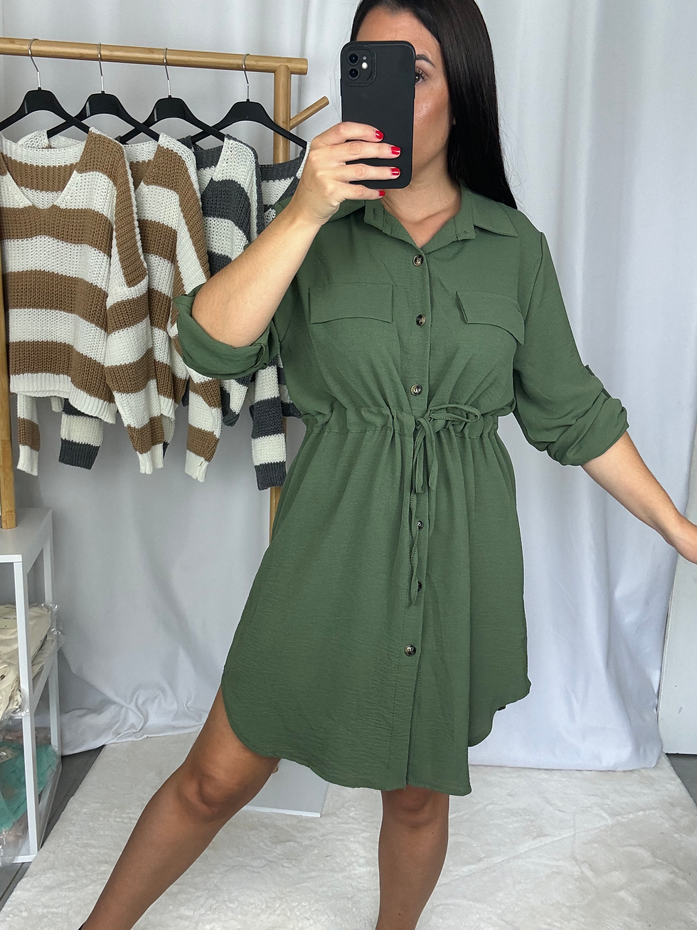 Miniature : Robe Tunique Kaki TU