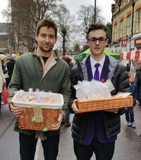 The Totteridge Academy students get in the Christmas spirit for Barnet Fayre