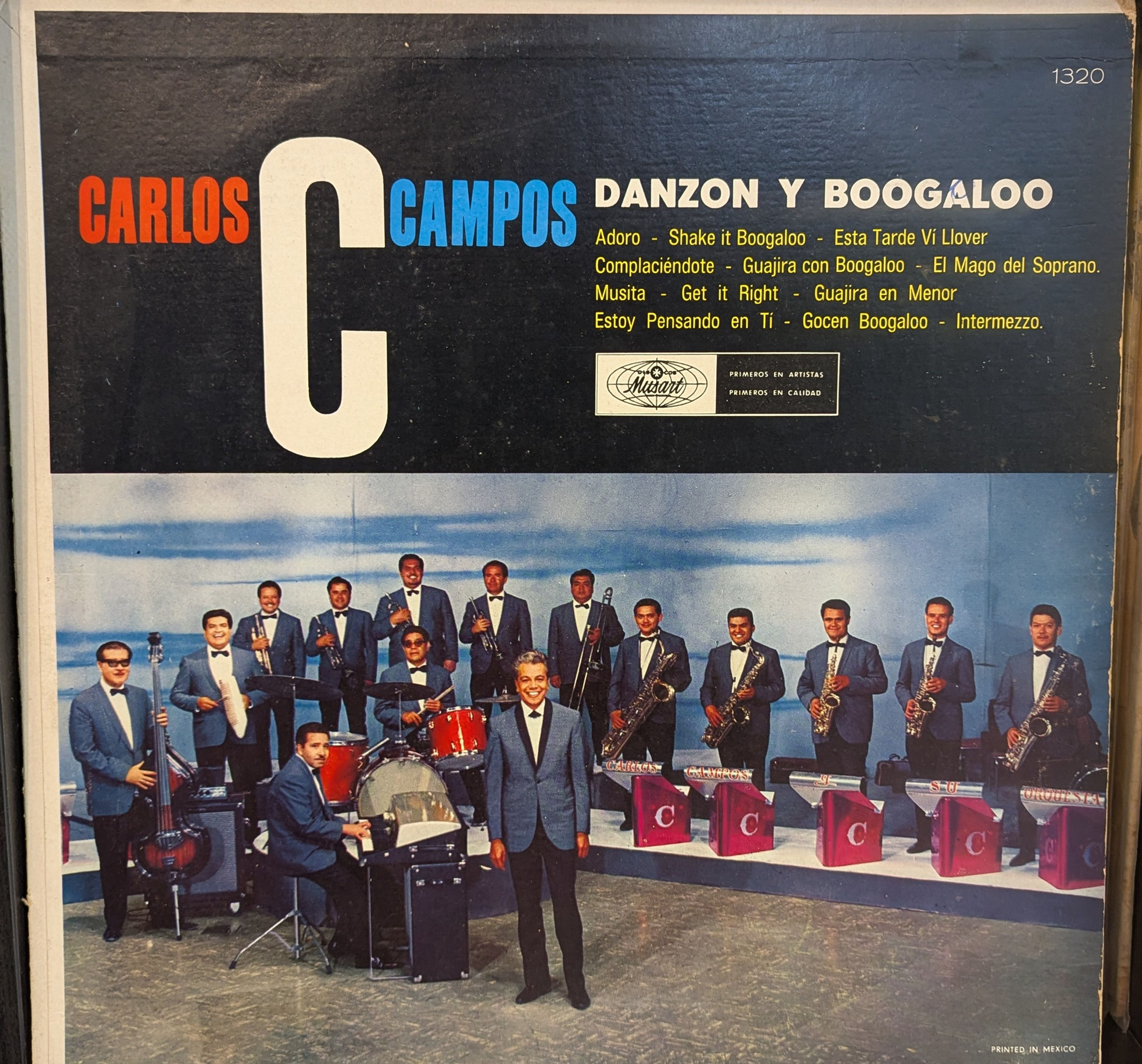 CARLOS CAMPOS DANZON Y BOOGALOO 