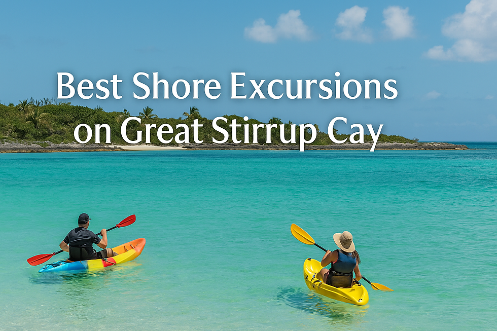 Best Shore Excursions on Great Stirrup Cay