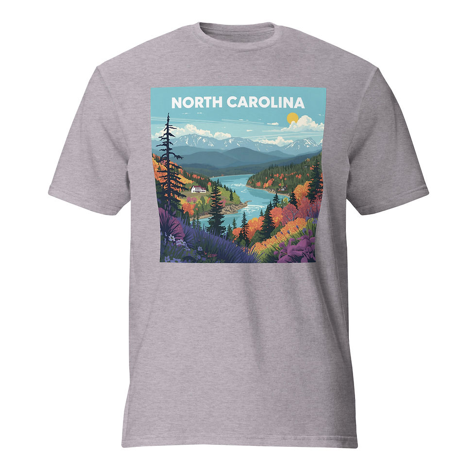 Thumbnail: North Carolina Wandering Vanderpools Short-Sleeve T-Shirt