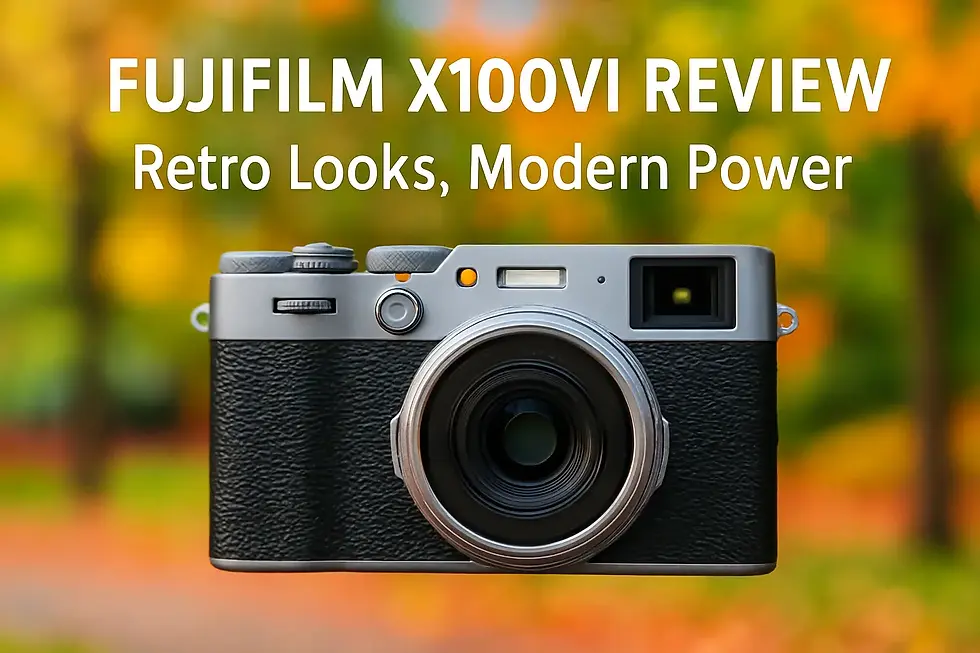 Fujifilm X100VI Review (2025): Retro Looks, Modern Power