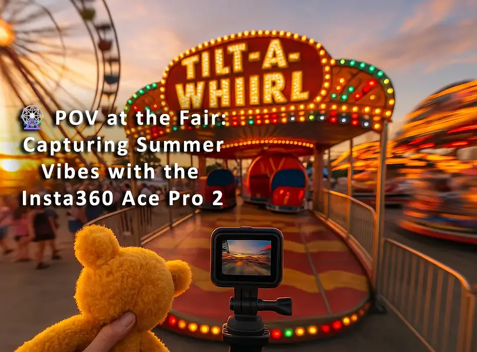 🎡 POV at the Fair: Capturing Summer Vibes with the Insta360 Ace Pro 2