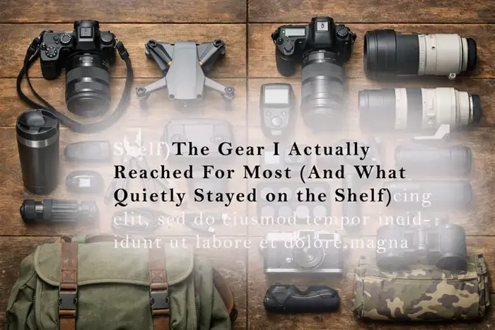 The Gear I Actually Reached For Most (And What Quietly Stayed on the Shelf)