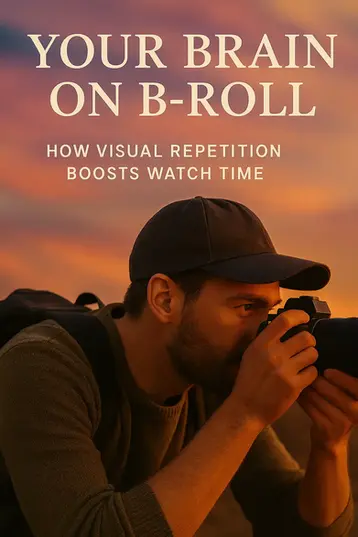 🧠 Your Brain on B-Roll — How Visual Repetition Boosts Watch Time
