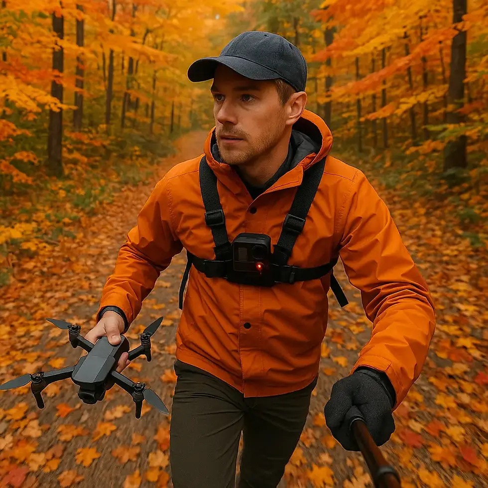 🍁 Fall Photography Adventures: How to Capture Stunning Colors with Drones & Action Cams