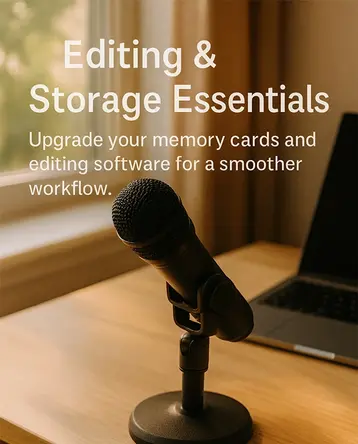🧰Editing & Storage Essentials