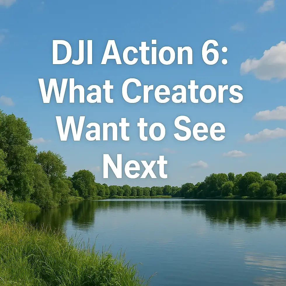 DJI Action 6: What Creators Want to See Next