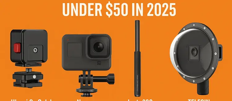 Top Action Camera Accessories Under $50 in 2025 – Affordable Gear That Packs a Punch