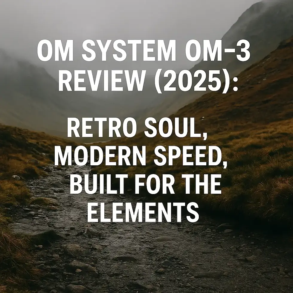 OM System OM-3 Review (2025): Retro Soul, Modern Speed, Built for the Elements